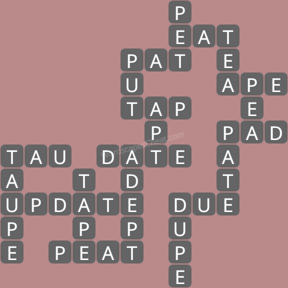 Wordscapes level 6500 answers