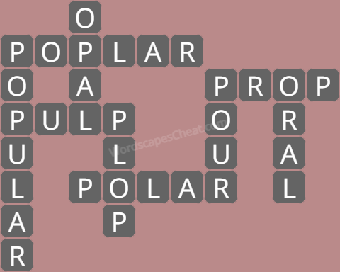 Wordscapes level 6510 answers