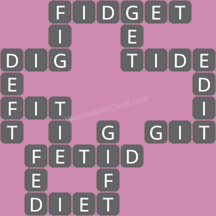 Wordscapes level 6519 answers