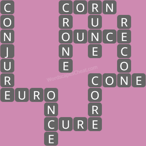 Wordscapes level 6539 answers