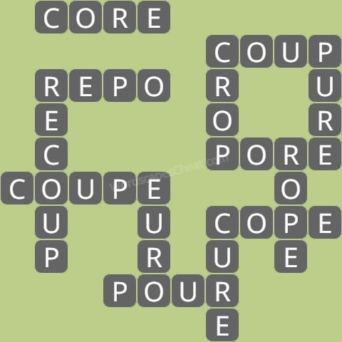 Wordscapes level 6543 answers