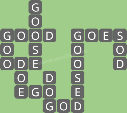 Wordscapes level 6554 answers