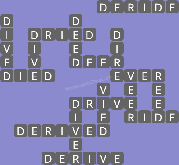 Wordscapes level 6557 answers