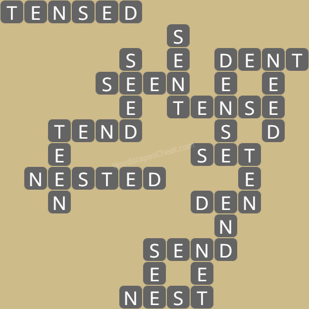 Wordscapes level 6572 answers
