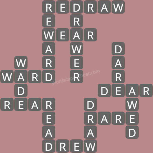 Wordscapes level 6580 answers