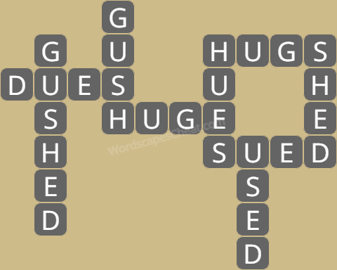 Wordscapes level 6582 answers