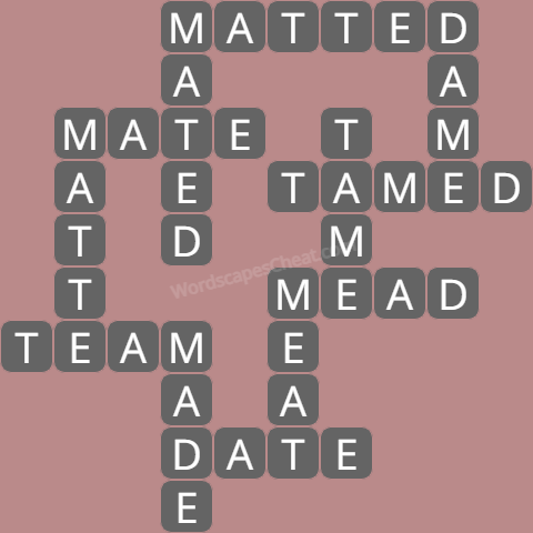 Wordscapes level 6590 answers
