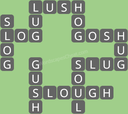 Wordscapes level 6594 answers