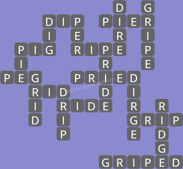 Wordscapes level 6607 answers