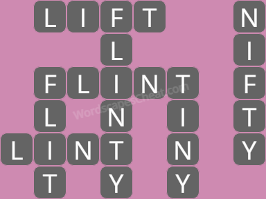 Wordscapes level 6619 answers