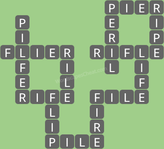 Wordscapes level 6634 answers