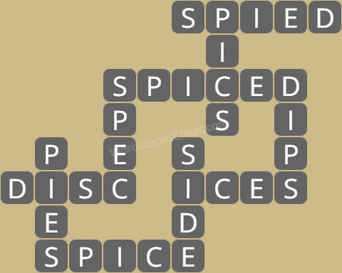 Wordscapes level 6642 answers