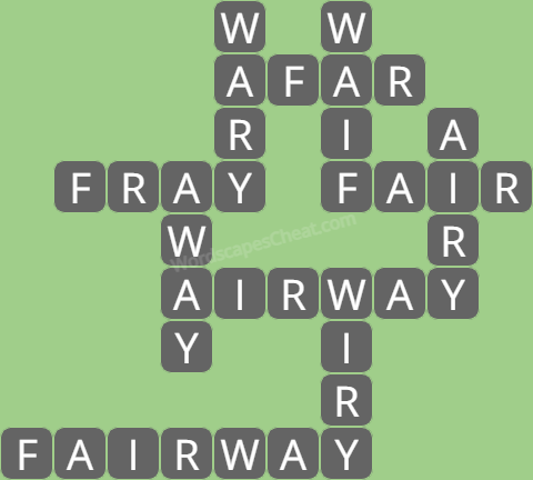 Wordscapes level 6644 answers