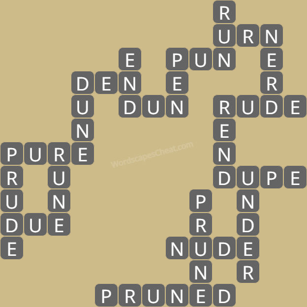 Wordscapes level 6662 answers