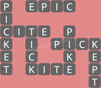 Wordscapes level 6691 answers