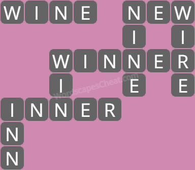 Wordscapes level 6699 answers