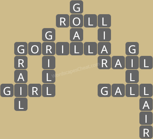Wordscapes level 6712 answers