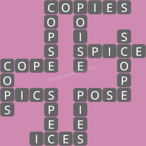 Wordscapes level 6719 answers