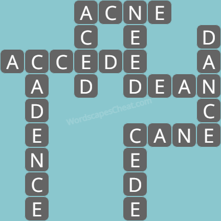 Wordscapes level 6736 answers