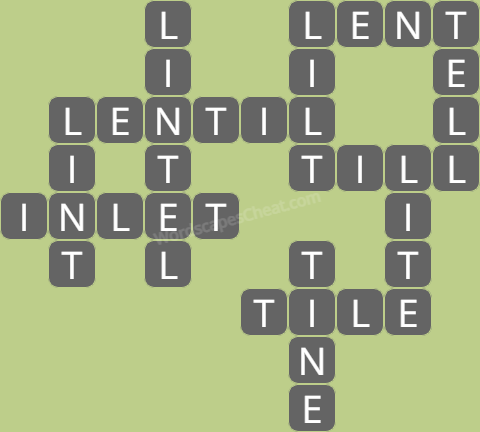 Wordscapes level 6743 answers