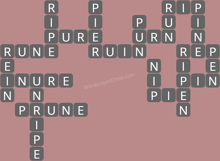 Wordscapes level 6750 answers