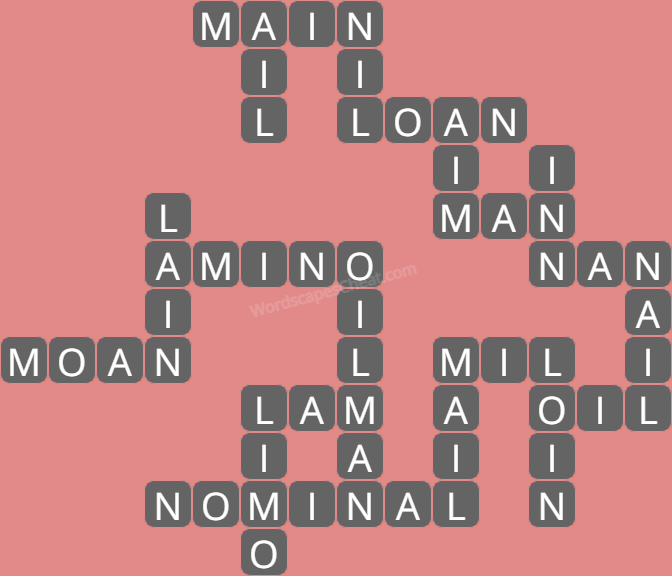 Wordscapes level 6751 answers