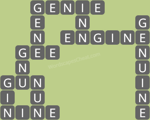 Wordscapes level 6753 answers