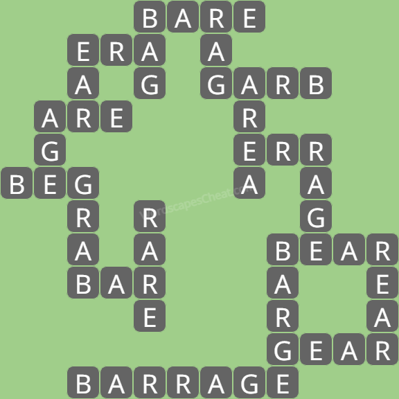 Wordscapes level 6754 answers