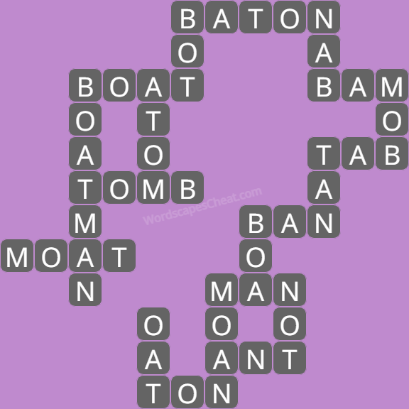 Wordscapes level 6768 answers