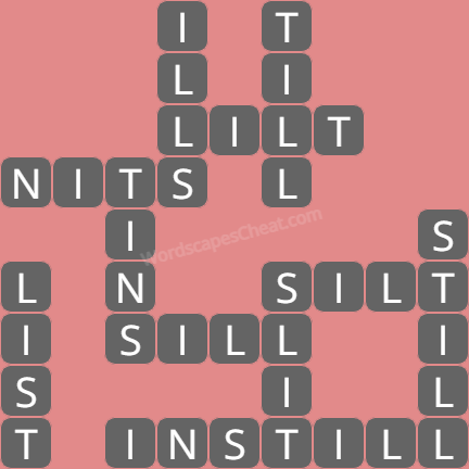 Wordscapes level 6801 answers