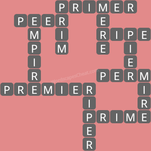 Wordscapes level 6811 answers