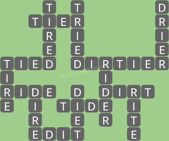 Wordscapes level 6834 answers