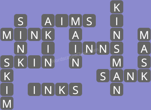Wordscapes level 6837 answers