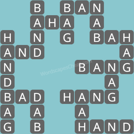 Wordscapes level 6846 answers