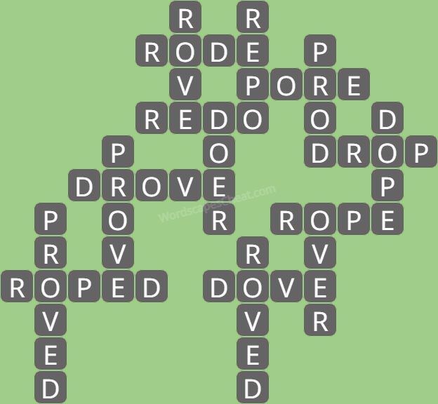 Wordscapes level 6864 answers