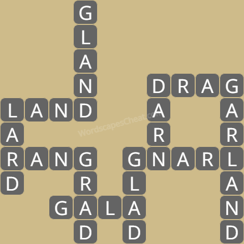 Wordscapes level 6872 answers