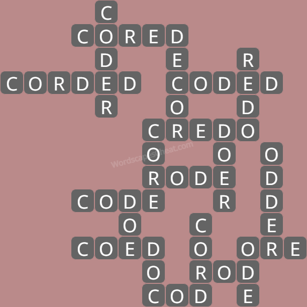 Wordscapes level 6950 answers