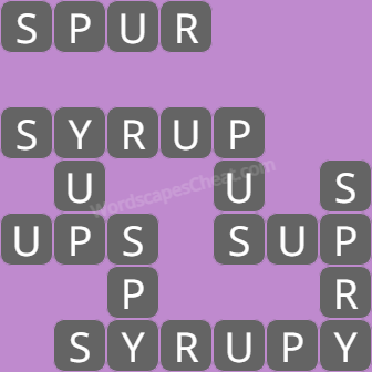 Wordscapes level 6968 answers