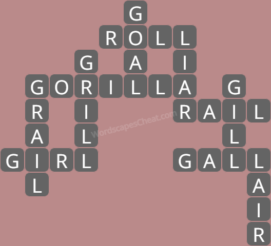 Wordscapes level 6970 answers
