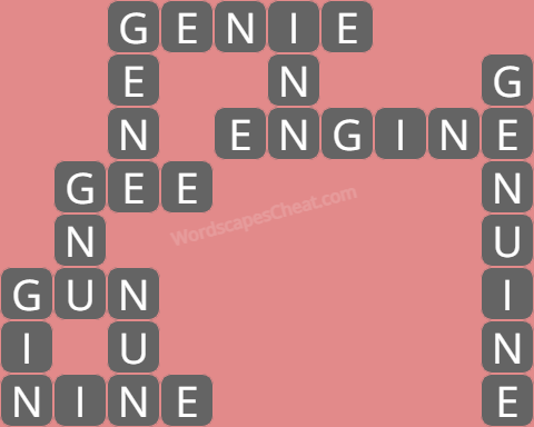Wordscapes level 7011 answers