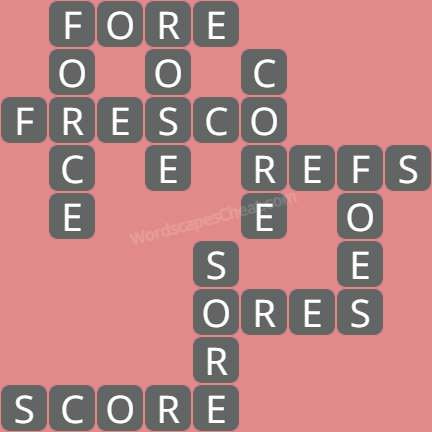 Wordscapes level 7041 answers