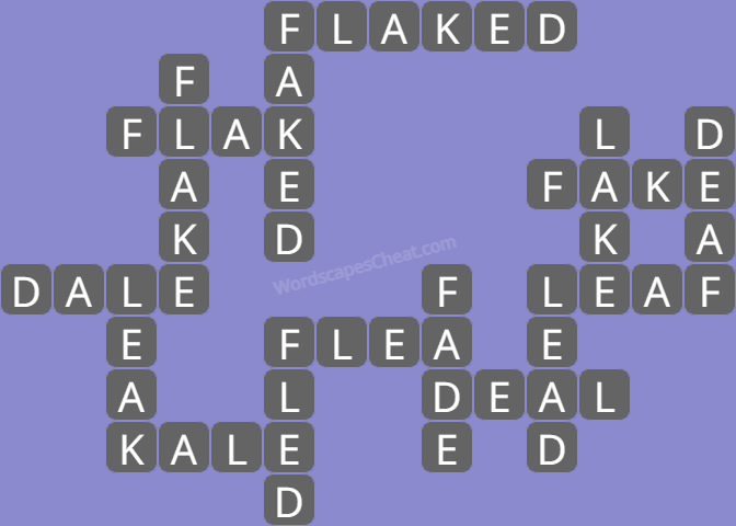Wordscapes level 7067 answers