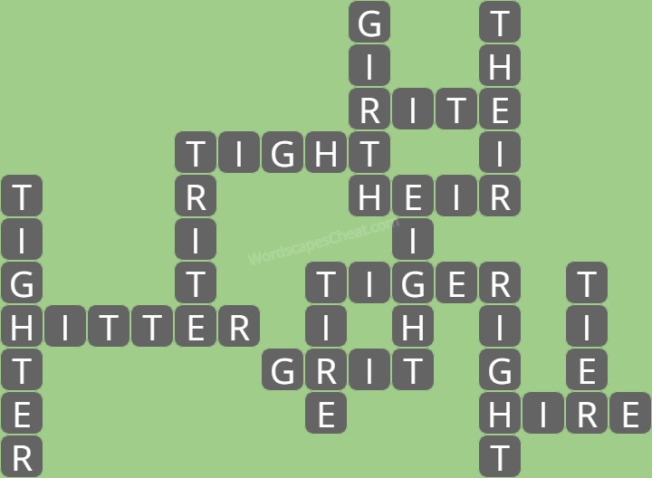 Wordscapes level 7094 answers