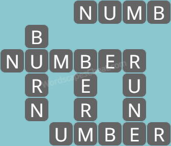 Wordscapes level 7096 answers
