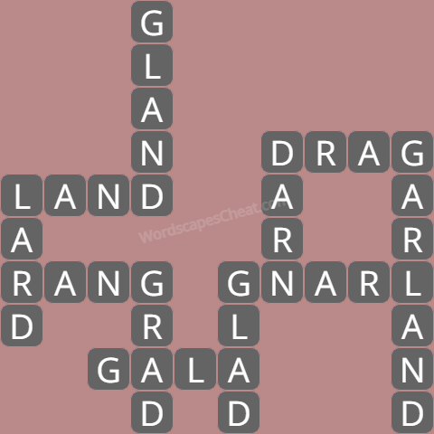 Wordscapes level 7130 answers