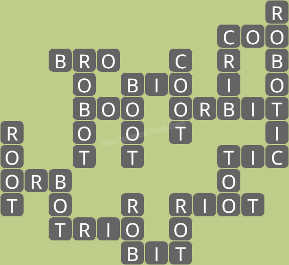 Wordscapes level 7153 answers