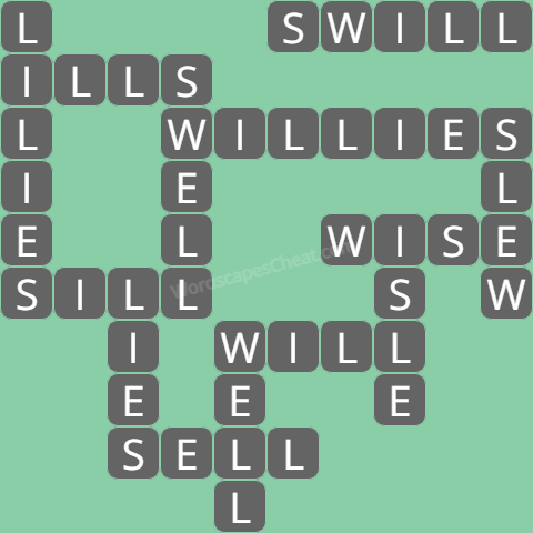 Wordscapes level 7155 answers