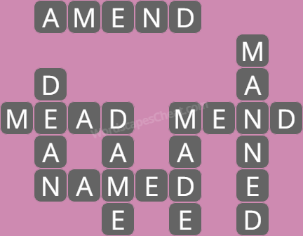 Wordscapes level 7169 answers