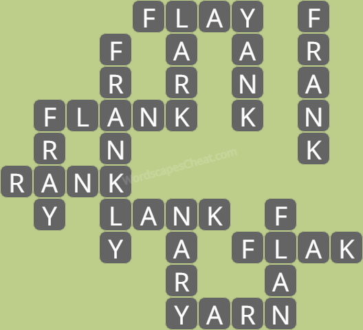 Wordscapes level 7173 answers