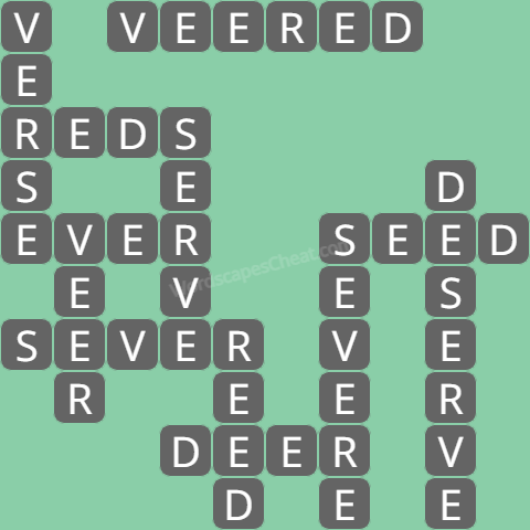 Wordscapes level 7205 answers